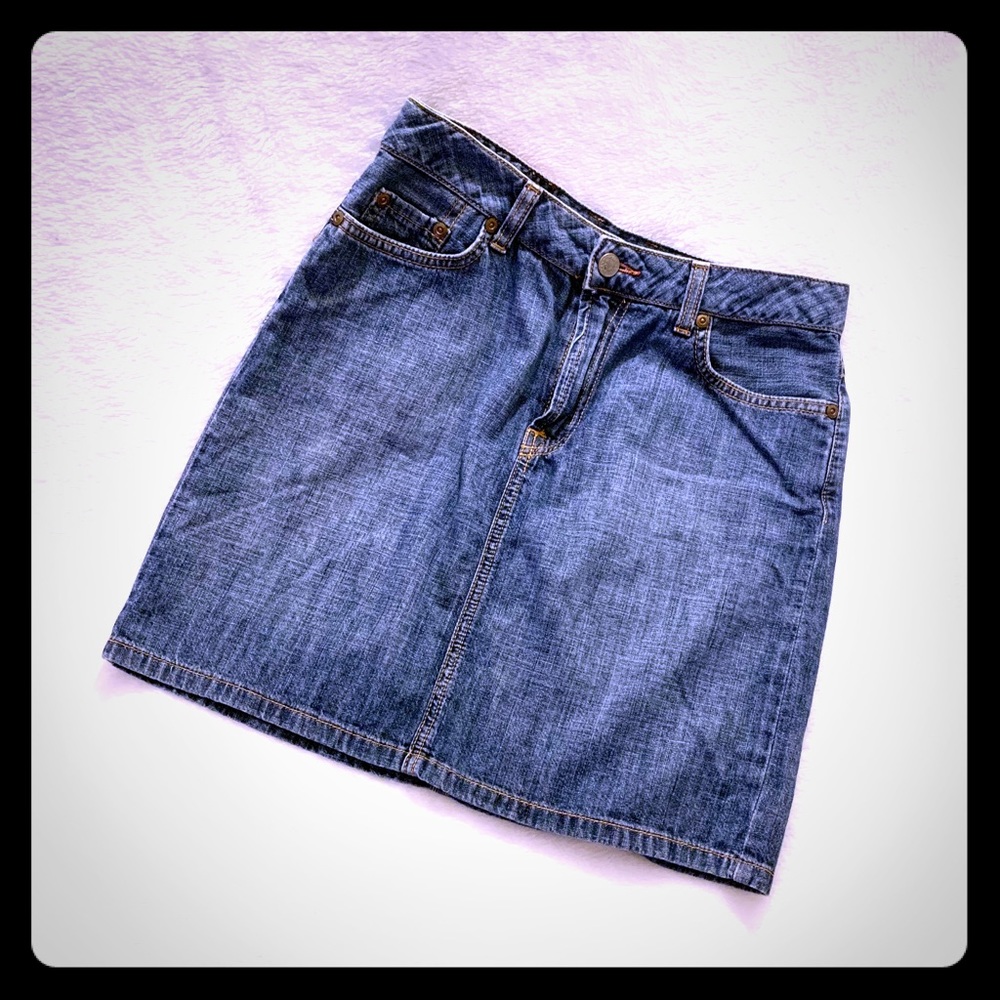 Lucky Brand 🍀 Jean Skirt (4)